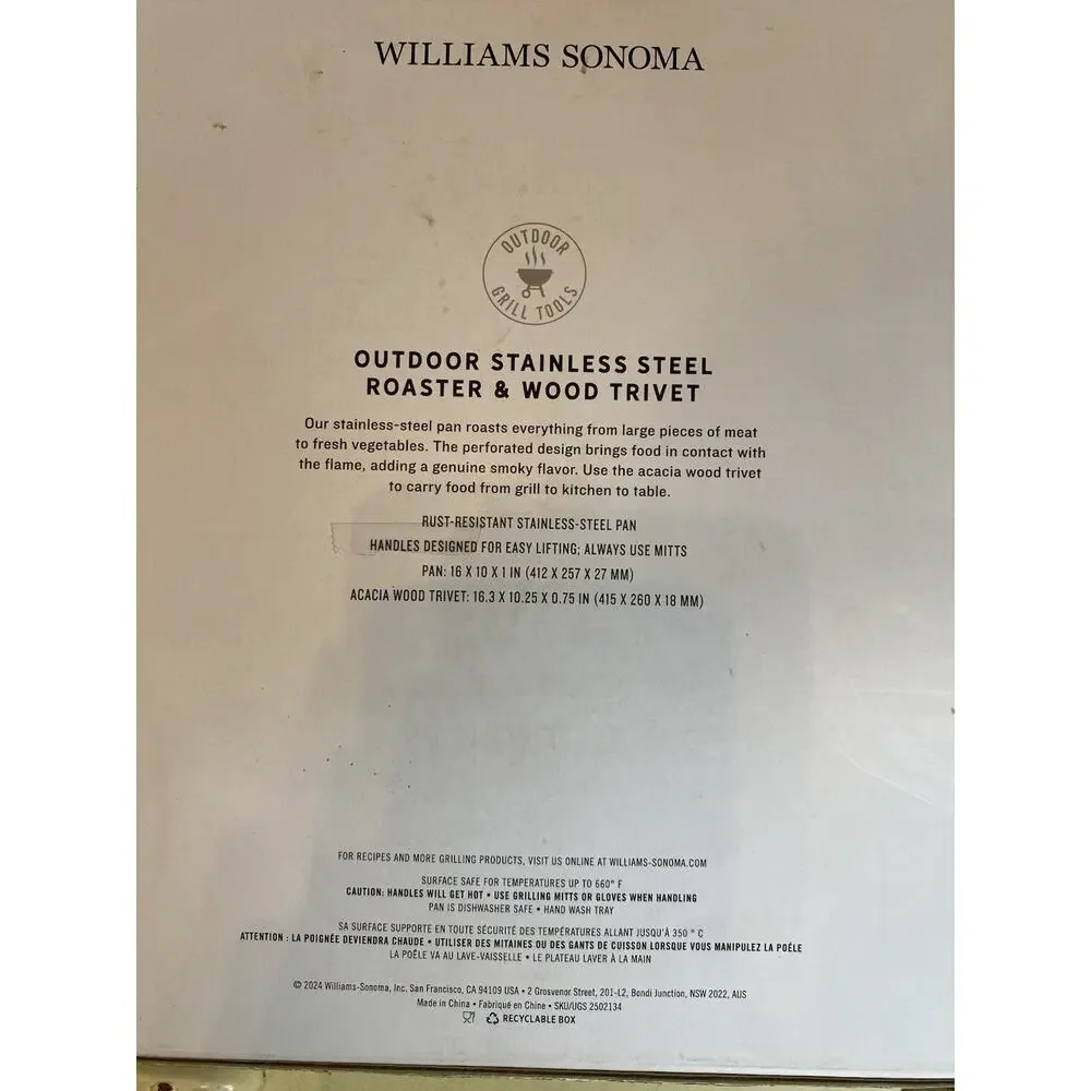 Williams Sonoma new williams